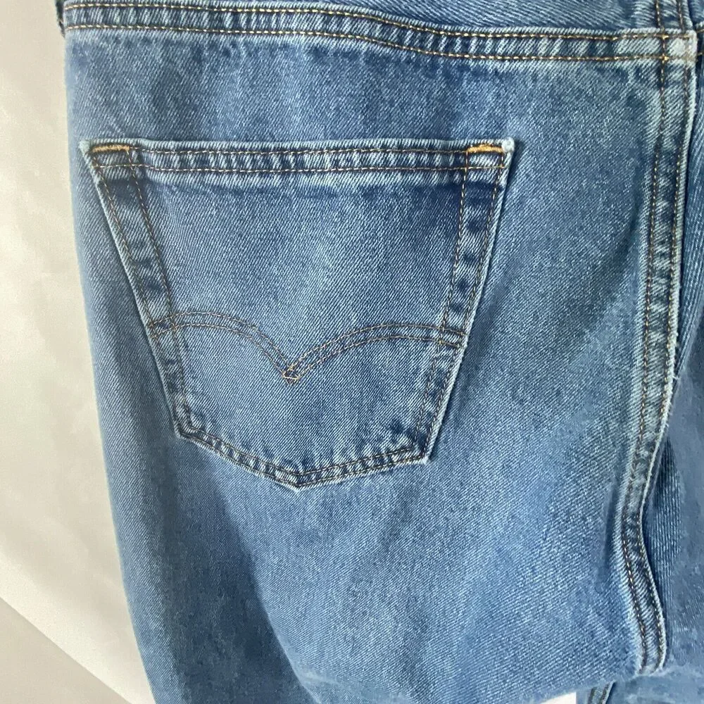 Levi's 505 Regular Fit Men's Jeans Medium Stonewash Straight Leg 38x29 505-4891
